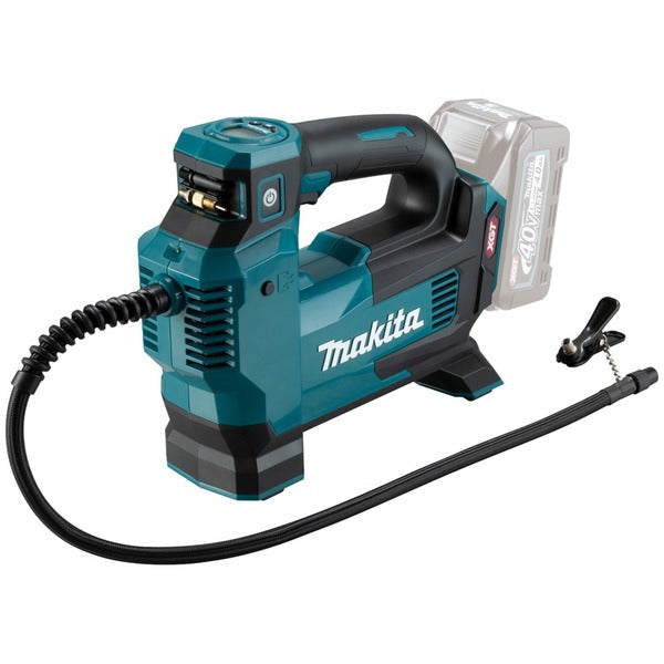 Makita Akku-Kompressor MP001GZ XGT, 40Volt (blau/schwarz, ohne Akku und Ladegerät)