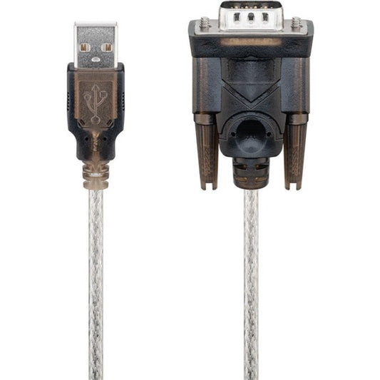 Goobay USB 2.0 Adapterkabel USB-A Stecker > Seriell RS-232 Stecker 1,5m