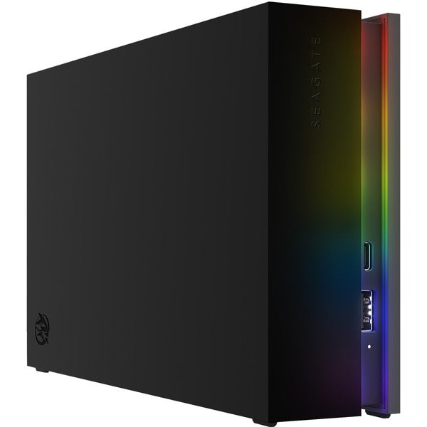 Seagate FireCuda Gaming Hub 8 TB, εξωτερικός σκληρός δίσκος (μαύρος, Micro-USB-B 3.2 Gen 1 (5 Gbit/s))