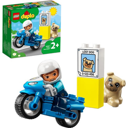 LEGO 10967 DUPLO Polizeimotorrad