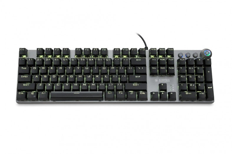 iBox Aurora K-4 keyboard USB QWERTY Black