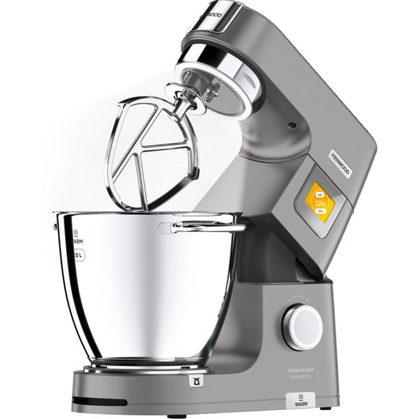 Kenwood Titanium Chef Patissier XL Küchenmaschine KWL90.004SI (silber, 1.400 Watt)