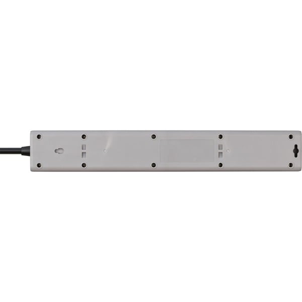 Brennenstuhl Steckdosenleiste 5-fach (grau/schwarz, 1,5 Meter, 2x USB-A, 1x USB-C Power Delivery)