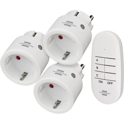 Brennenstuhl Comfort-Line Funk-Set Mini 3+1 (weiß)