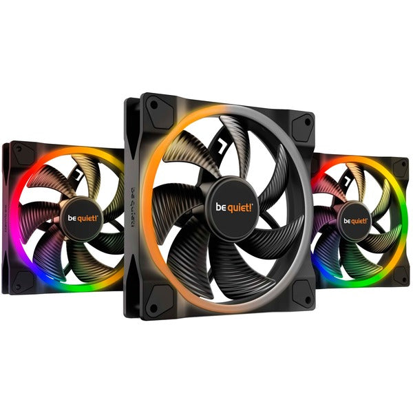 Light Wings PWM 140 mm Triple Pack - Μαύρο