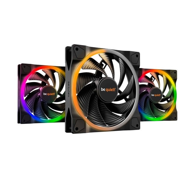 Light Wings PWM 140mm Triple Pack (Schwarz)