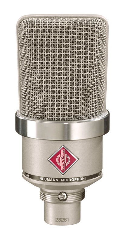 Neumann TLM 102 NI Studio-Set - large-diaphragm condenser microphone with shock mount, nickel
