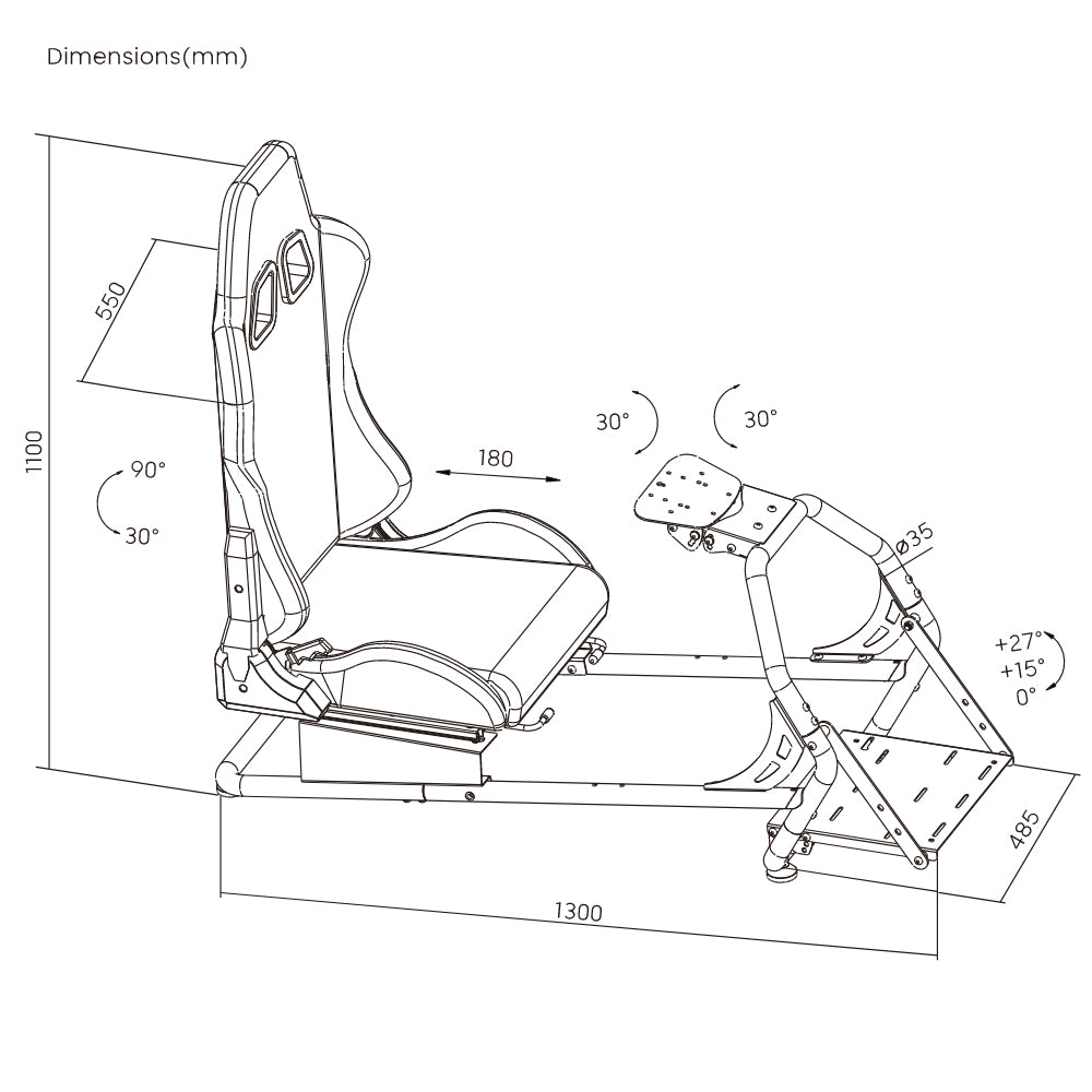 OPLITE Cockpit GT3 Superfast V2                        black retail