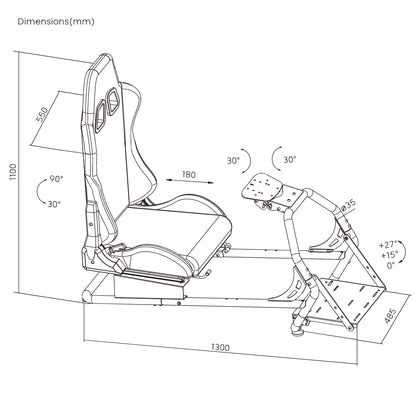OPLITE Cockpit GT3 Superfast V2                        black retail
