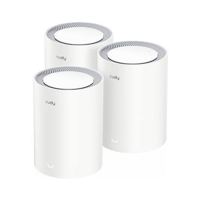 Cudy AX3000 Wi‑Fi 6 Mesh 2.5G Dual‑band (2.4 GHz / 5 GHz) Wi‑Fi 6 (802.11ax) White Internal