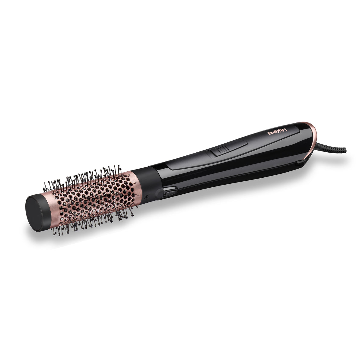 BaByliss Perfect Finish Hot Air Brush Warm Black 1000 W 86.6" (2.2 m)