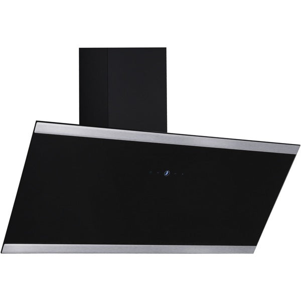 Respekta CH 89090 S (schwarz/edelstahl, 90 cm)