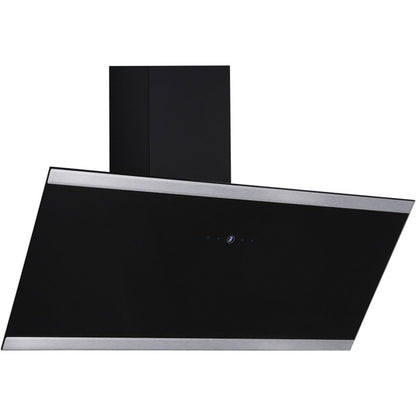 Respekta CH 89090 S (schwarz/edelstahl, 90 cm)