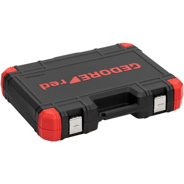 Gedore red Steckschlüssel-Satz 1/4" + 1/2", 232-teilig (rot/schwarz, mit 2 Umschalt-Knarren)