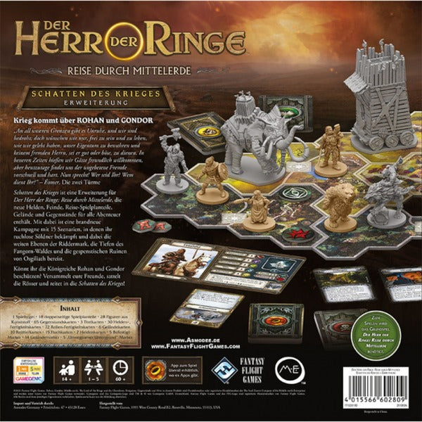 Asmodee Der Herr der Ringe - Reise durch Mittelerde: Schatten des Krieges
