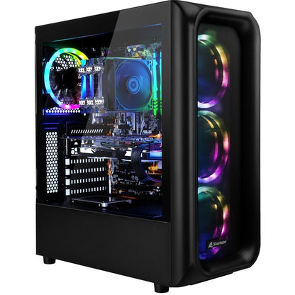 TK5M RGB - Μαύρη Θήκη με Γυαλί Σαμουλίας