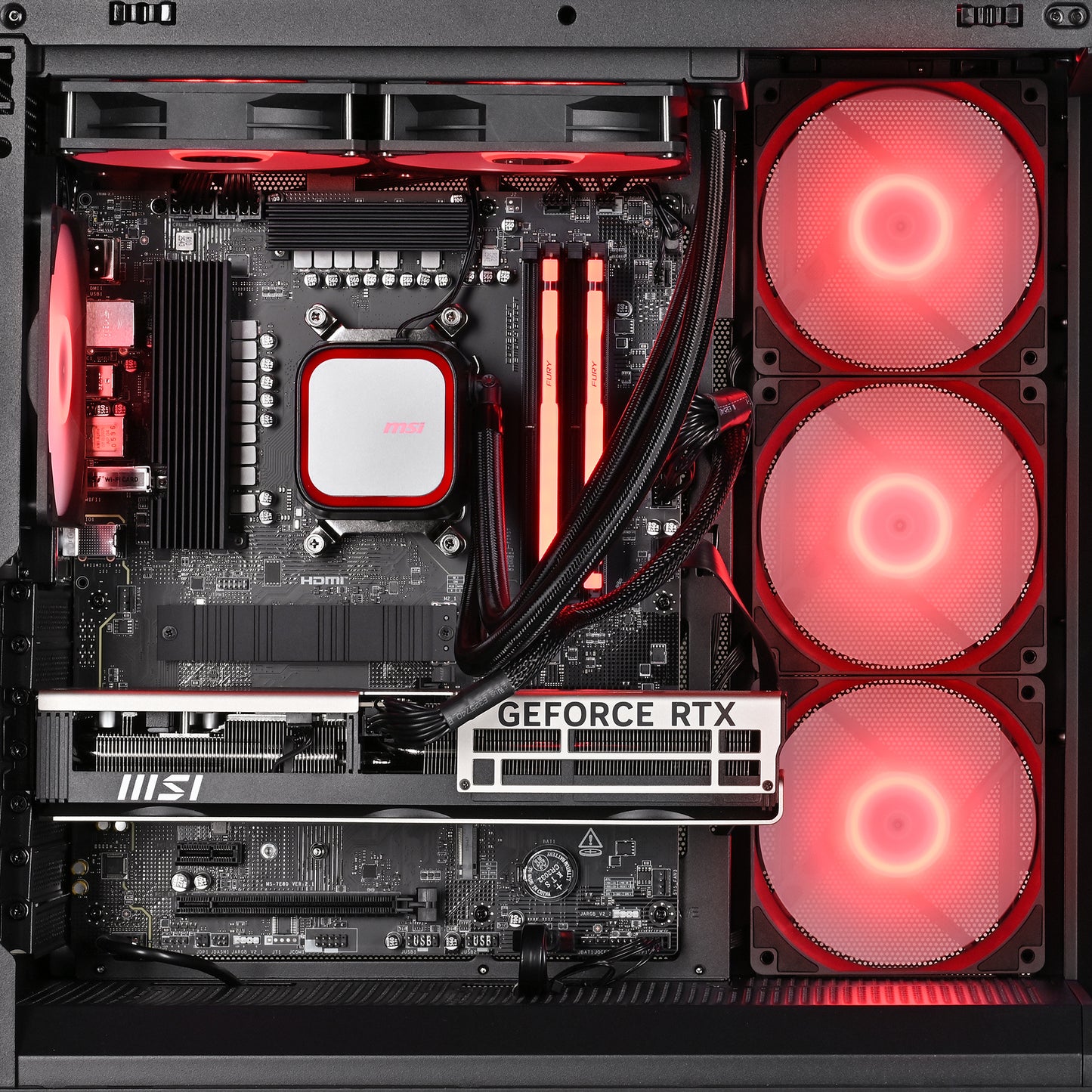 Actina 5901443440307 Επιτραπέζιος Υπολογιστής AMD Ryzen™ 7 7800X3D με 32 GB DDR5-SDRAM, 1 TB SSD, NVIDIA GeForce RTX 5070, Midi Tower σε Μαύρο Χρώμα