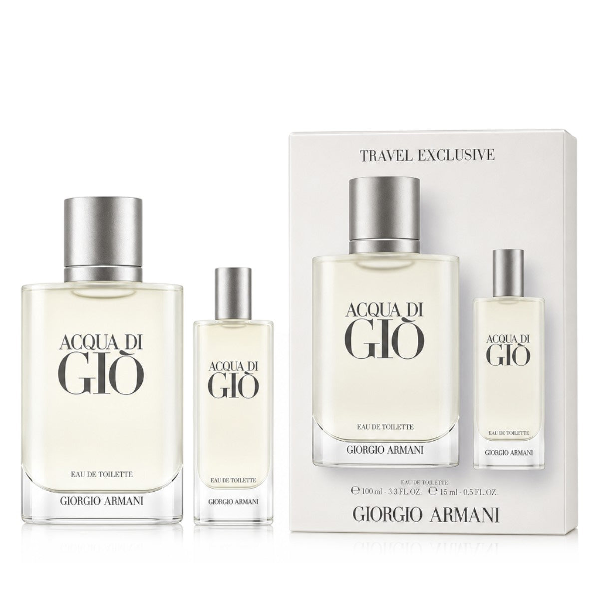 Giorgio Armani Acqua di Giò Pour Homme EDT Refillable 100 ml + EDT 15 ml (man)