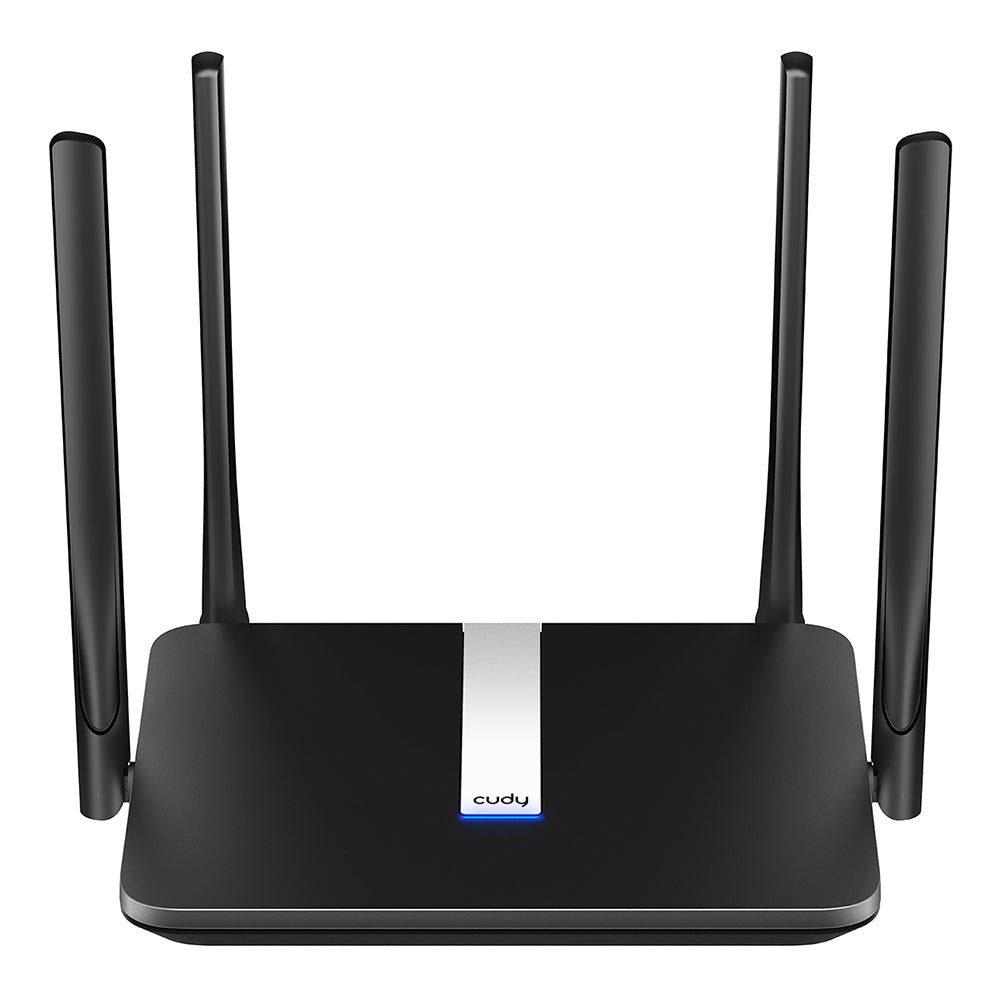 Ασύρματος δρομολογητής Cudy LT500 με γρήγορη Ethernet, διπλής ζώνης (2,4 GHz / 5 GHz), 4G, μαύρος