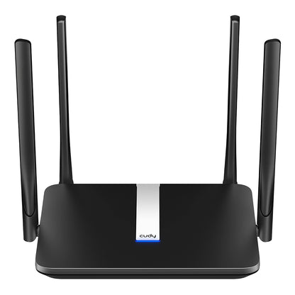 Ασύρματος δρομολογητής Cudy LT500 με γρήγορη Ethernet, διπλής ζώνης (2,4 GHz / 5 GHz), 4G, μαύρος