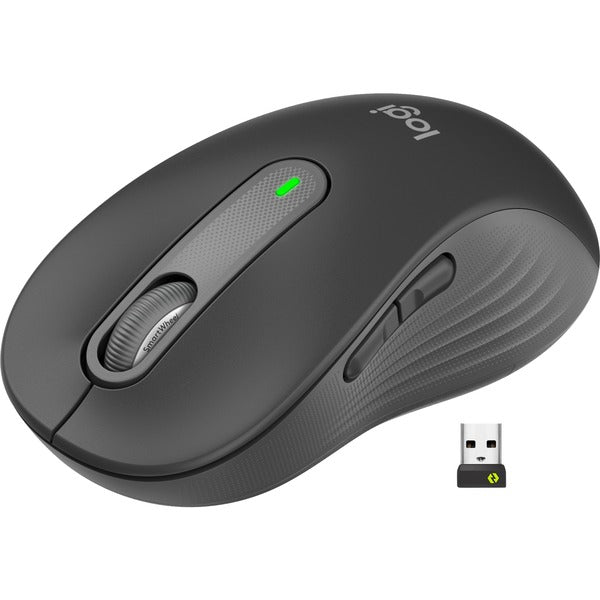 Logitech Signature M650 L Wireless Mouse (Graphite, Size L, Chromebook Certified)