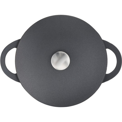 Tefal Servierpfanne Trattoria, Ø 28cm (schwarz, mit Deckel)