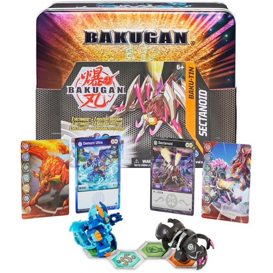 Bakugan Baku-Tin με Darkus Sectanoid και έκπληξη