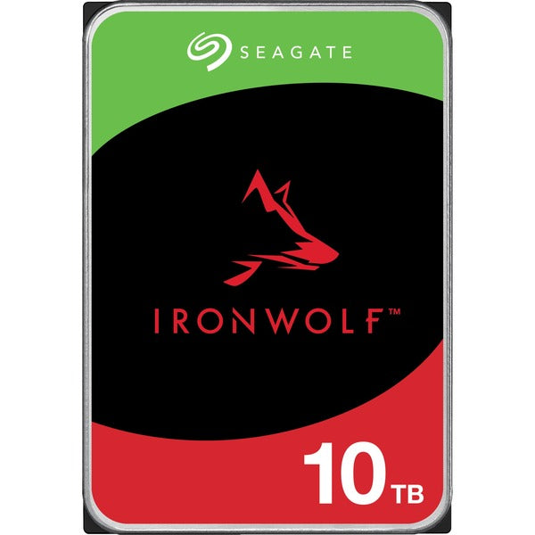 Seagate IronWolf NAS 10TB CMR Hard Drive (SATA 6 Gb/s, 3.5-inch)