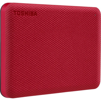 Toshiba Storage Canvio Advance 1 TB, Externe Festplatte (rot, Micro-USB-B 3.2 Gen 1 (5 Gbit/s))