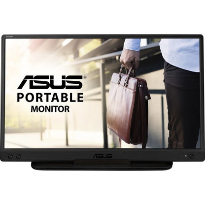 Asus ZenScreen MB166C (40 cm (16 Zoll), schwarz, FullHD, IPS, USB-C, Pivot)