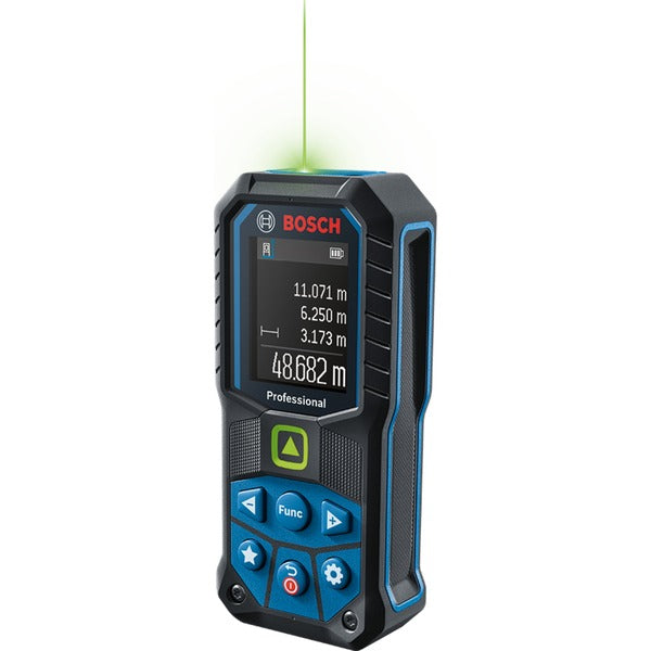 Bosch Powertools Laser-Entfernungsmesser GLM 50-25 G Professional (blau/schwarz, Reichweite 50m, grüne Laserlinie)