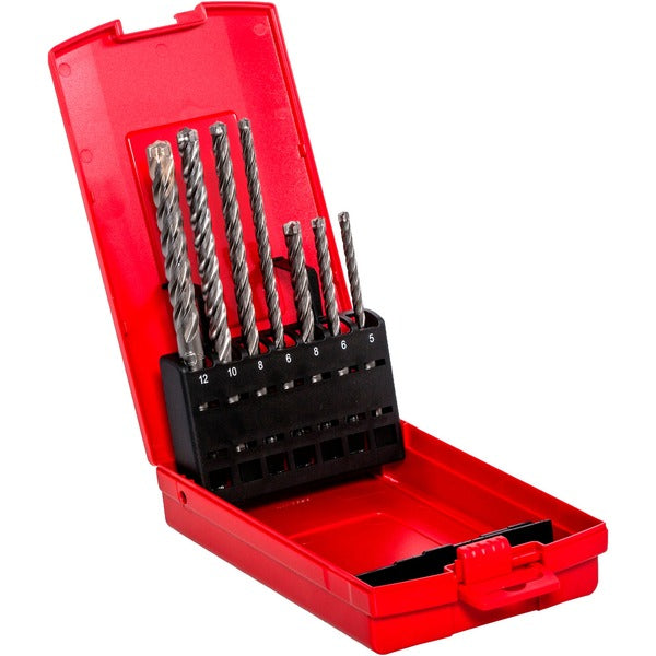 Συγκρότημα Κατασκευής Hammerbohrer Quattric II SDS plus (5 τεμ, Ø 5-12mm)