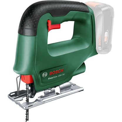 Bosch Powertools Ηλεκτρικό Πριόνι Λάμας EasySaw 18V-70 (πράσινο/μαύρο, χωρίς μπαταρία και φορτιστή, POWER FOR ALL ALLIANCE)