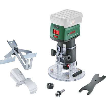 Bosch Powertools Akku-Oberfräse AdvancedTrimRouter 18V-8 (grün/schwarz, ohne Akku und Ladegerät, POWER FOR ALL ALLIANCE)
