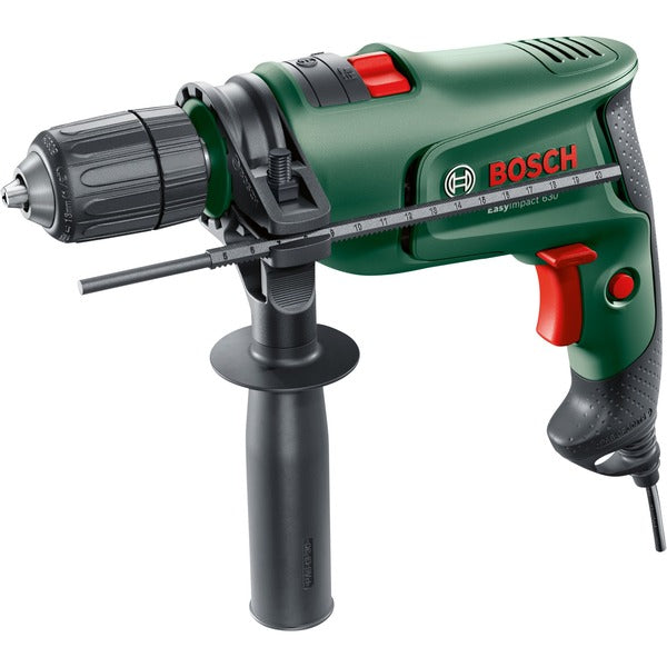 Bosch Powertools Schlagbohrmaschine EasyImpact 600 (grün/schwarz, 600 Watt)