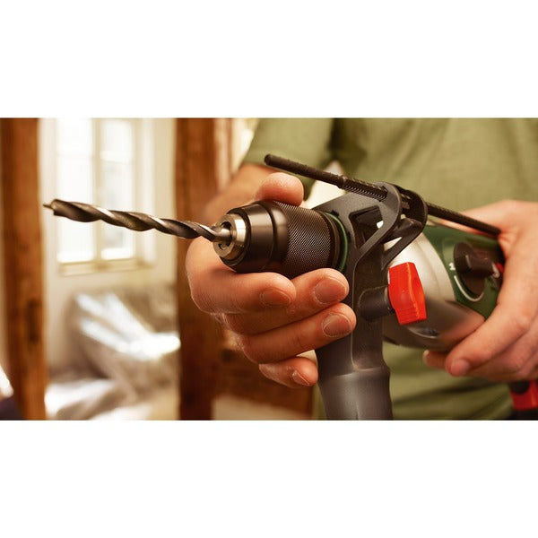 Bosch Powertools Schlagbohrmaschine EasyImpact 600 (grün/schwarz, 600 Watt, Koffer)