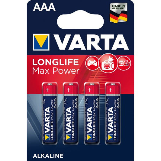 Longlife Max Power AAA Μπαταρίες (4 Τεμάχια)