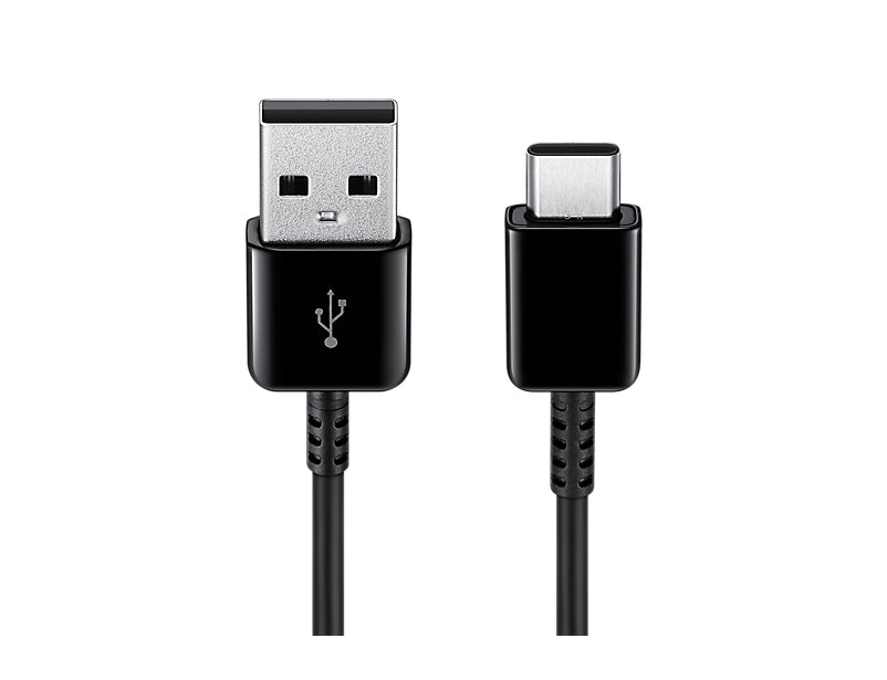 SAMSUNG PACK 2 USB TYPE C TO USB 1.5M CHARGING PLUS SYNC CABLES BLACK