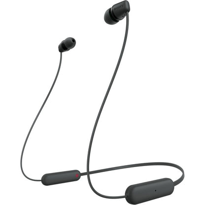 Sony WI-C100B Ακουστικά Bluetooth (Μαύρα, USB-C)