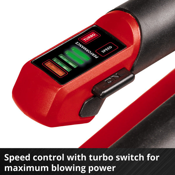 Einhell Professional Akku-Laubbläser GP-LB 18/200 Li E - Solo, 18Volt (rot/schwarz, ohne Akku und Ladegerät)
