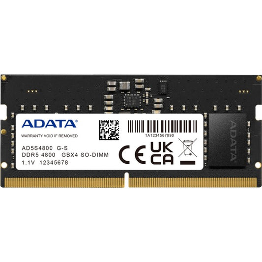 ADATA SO-DIMM 32 GB DDR5-4800 (Μαύρο, AD5S480032G-S, Premier)