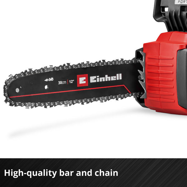 Einhell Power X-Change Akku-Kettensäge FORTEXXA 18/30, 18Volt (rot/schwarz, ohne Akku und Ladegerät)