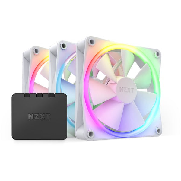 NZXT F120 RGB Δίσκος 120mm - 3τεμ με RGB & Controller