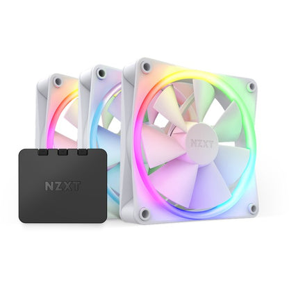 NZXT F120 RGB Δίσκος 120mm - 3τεμ με RGB & Controller