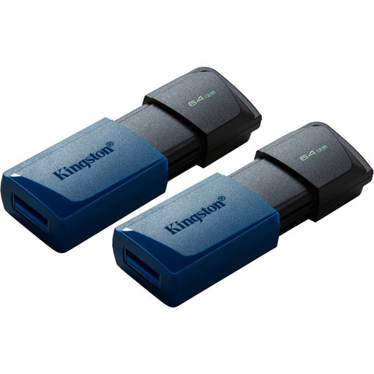 DataTraveler Exodia M 64 GB USB-A 3.2 Gen 1 (2 τεμάχια)
