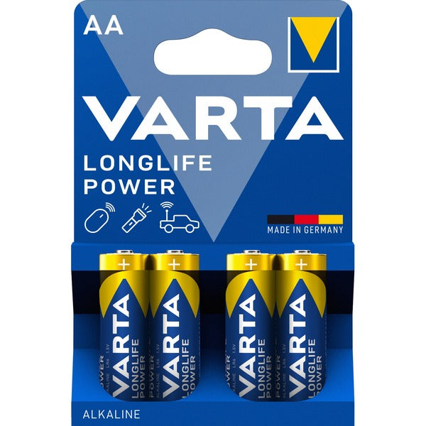 Μπαταρίες Longlife Power (4 τεμάχια, AA)