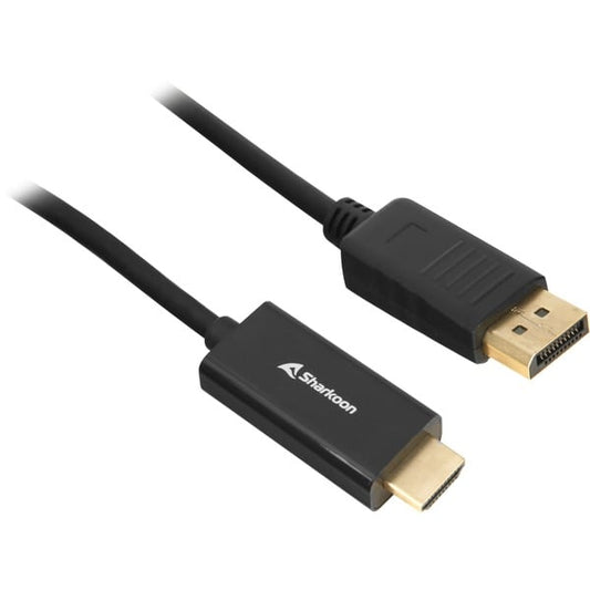 Adapterkabel Displayport 1.2 > HDMI 4K (2 Μέτρα, Μαύρο)