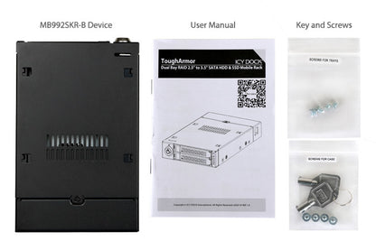 Backplane IcyDock 2x6,3cm SATAI-III in 1x3,5" RAID-Controlle