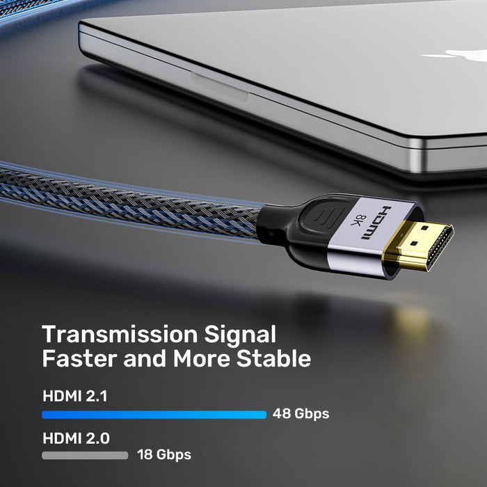 UNITEK HDMI 2.1 8K LUX OPLOT Cable 10 Meters