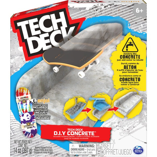 Tech Deck - Πίστα Fingerboard από Σκυρόδεμα
